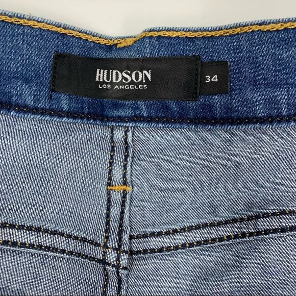 Hudson Holly High Rise Skinny Ankle Blue Jeans Women’s Size 34 NWT - Picture 8 of 10